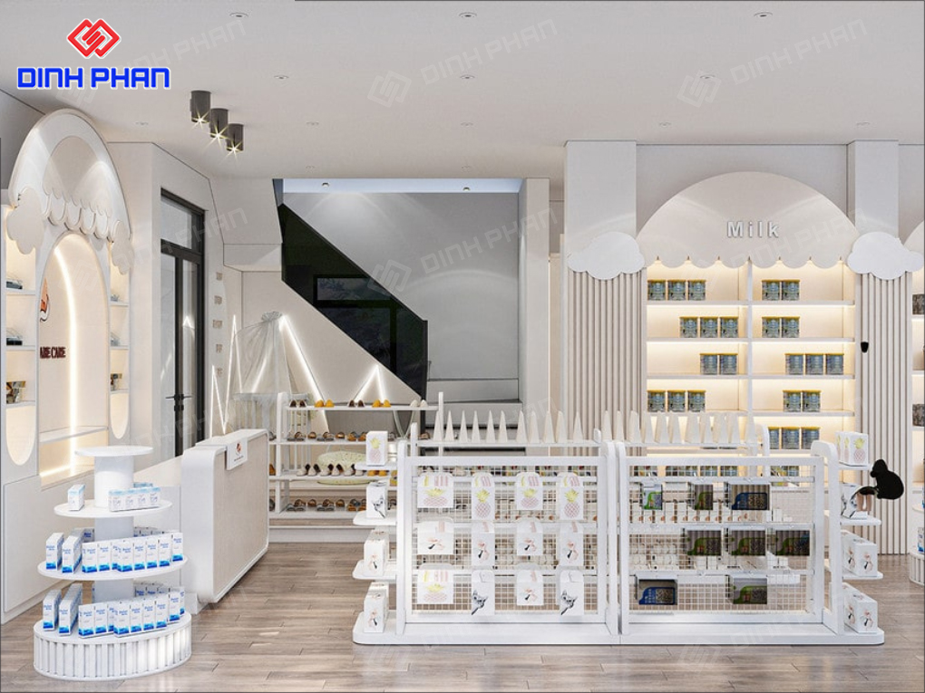 Top 20 Mẫu Thiết Kế Cửa Hàng Bỉm Sữa Đẹp Mê, Hút Khách Top 20 Mẫu Thiết Kế Cửa Hàng Bỉm Sữa Đẹp Mê, Hút Khách