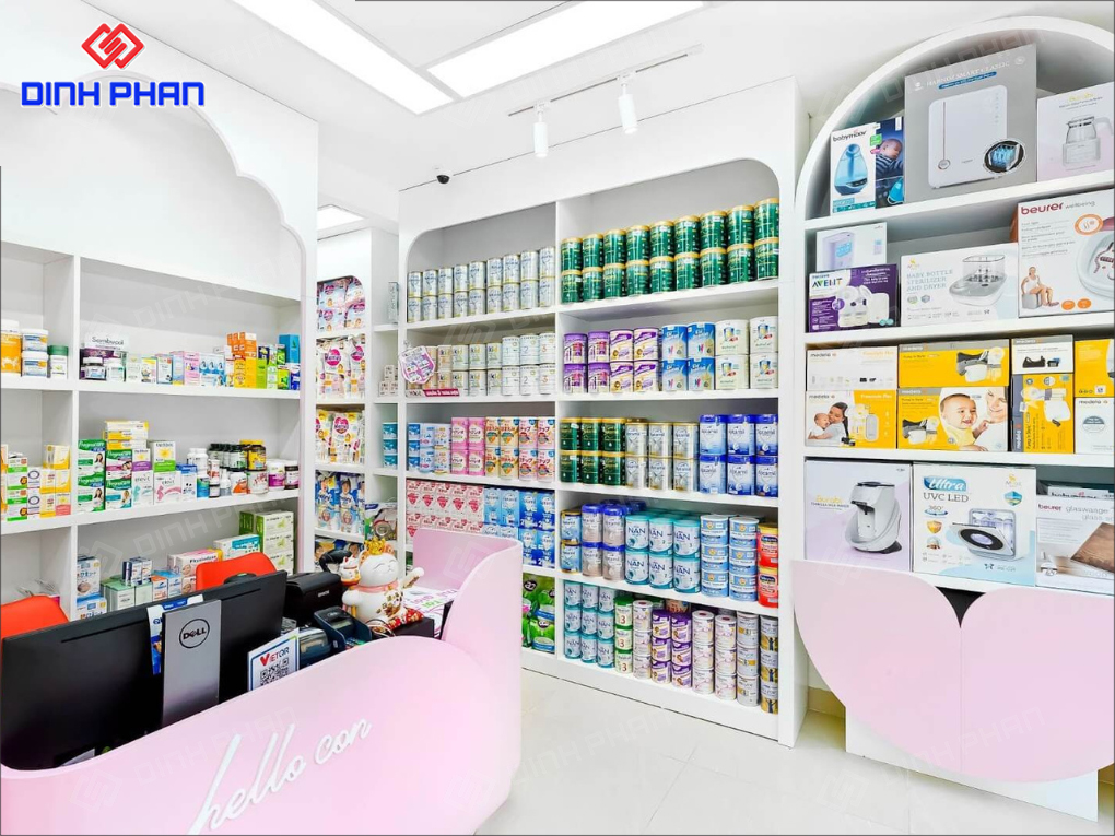 Top 20 Mẫu Thiết Kế Cửa Hàng Bỉm Sữa Đẹp Mê, Hút Khách Top 20 Mẫu Thiết Kế Cửa Hàng Bỉm Sữa Đẹp Mê, Hút Khách