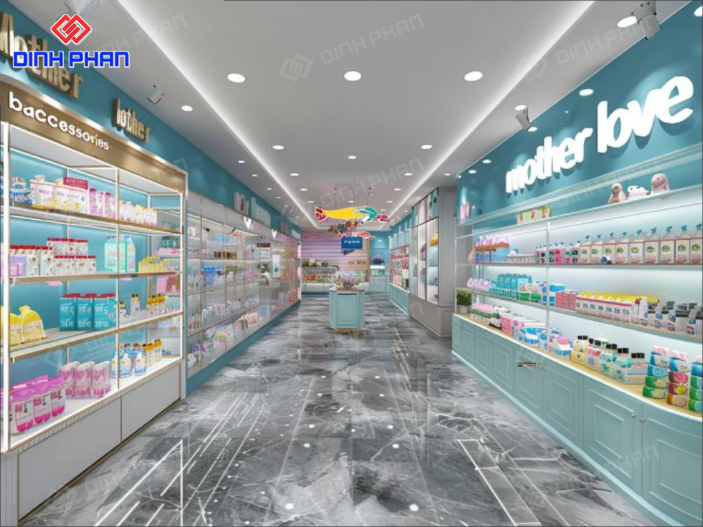 Top 20 Mẫu Thiết Kế Cửa Hàng Bỉm Sữa Đẹp Mê, Hút Khách Top 20 Mẫu Thiết Kế Cửa Hàng Bỉm Sữa Đẹp Mê, Hút Khách
