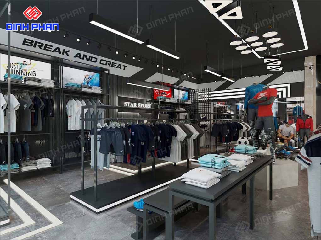 Top 20+ Mẫu Thiết Kế Shop Thể Thao Hiện Đại, Năng Động Top 20+ Mẫu Thiết Kế Shop Thể Thao Hiện Đại, Năng Động