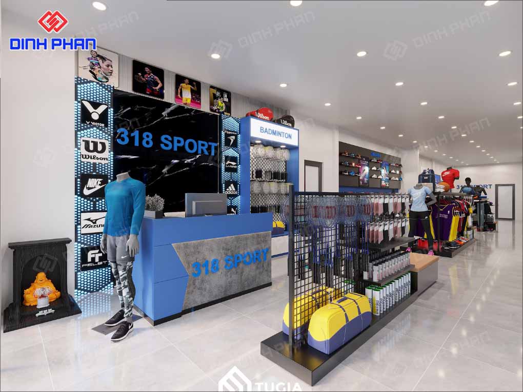 Top 20+ Mẫu Thiết Kế Shop Thể Thao Hiện Đại, Năng Động Top 20+ Mẫu Thiết Kế Shop Thể Thao Hiện Đại, Năng Động