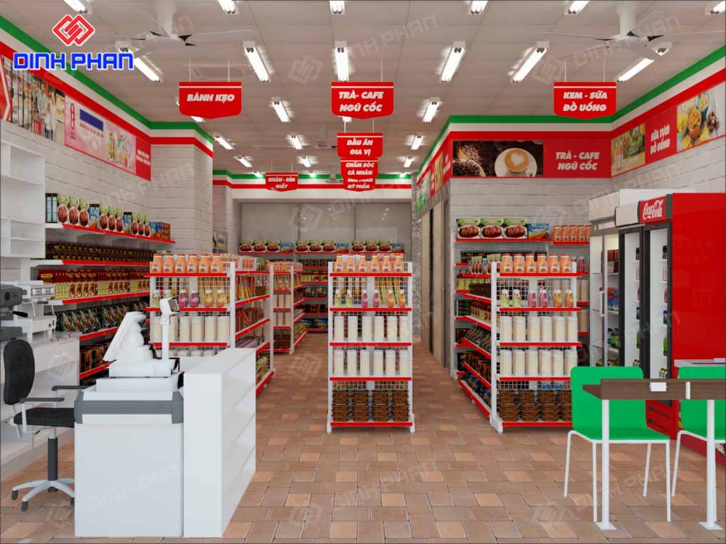 15+ Mẫu Thiết Kế Siêu Thị Mini Đẹp, Tiện Nghi, Hiện Đại 15+ Mẫu Thiết Kế Siêu Thị Mini Đẹp, Tiện Nghi, Hiện Đại