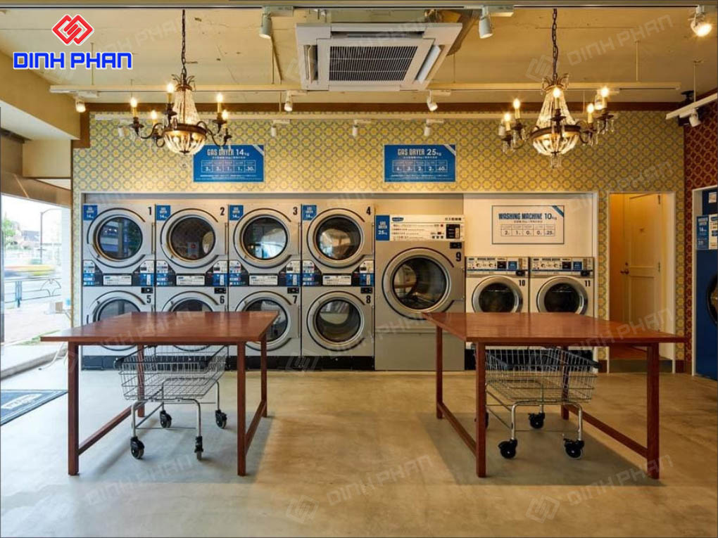 Thiết Kế Tiệm Giặt Ủi Trọn Gói Đẹp Mắt, Sạch Sẽ, Hút Khách Thiết Kế Tiệm Giặt Ủi Trọn Gói Đẹp Mắt, Sạch Sẽ, Hút Khách