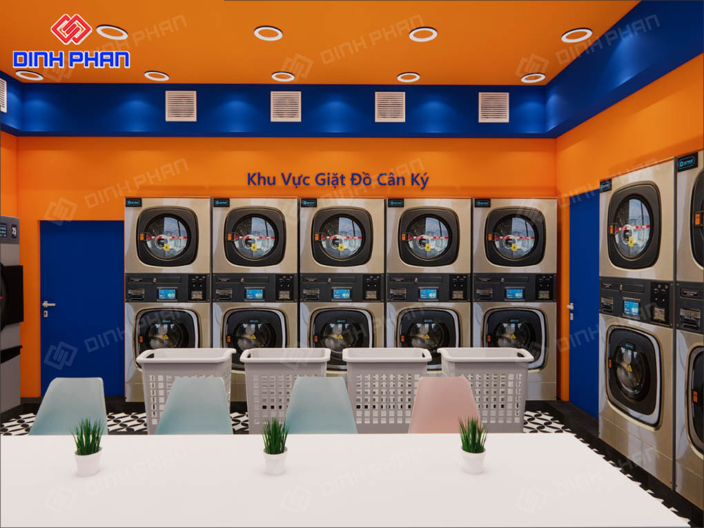 Thiết Kế Tiệm Giặt Ủi Trọn Gói Đẹp Mắt, Sạch Sẽ, Hút Khách Thiết Kế Tiệm Giặt Ủi Trọn Gói Đẹp Mắt, Sạch Sẽ, Hút Khách