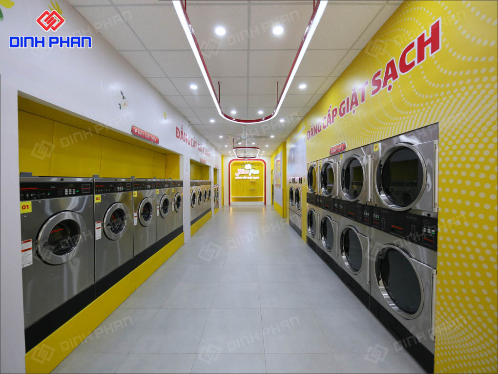 Thiết Kế Tiệm Giặt Ủi Trọn Gói Đẹp Mắt, Sạch Sẽ, Hút Khách Thiết Kế Tiệm Giặt Ủi Trọn Gói Đẹp Mắt, Sạch Sẽ, Hút Khách