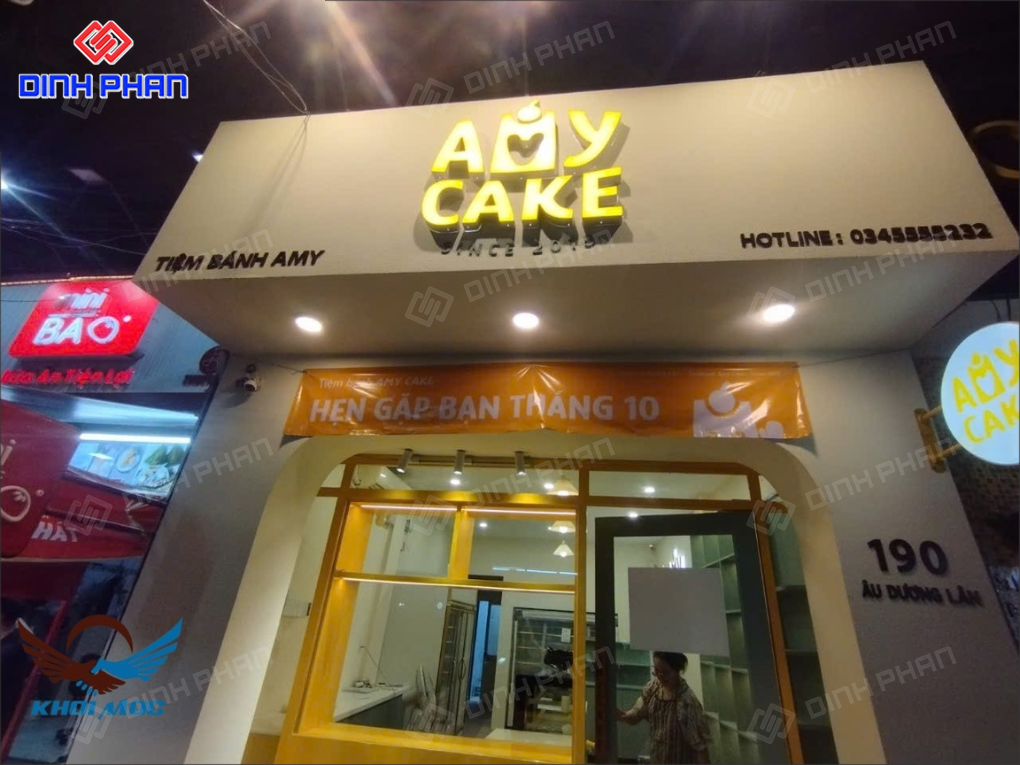 Làm Bảng Hiệu Hộp Đèn Chữ Nổi Đa Dạng Mẫu Mã, Giá Rẻ