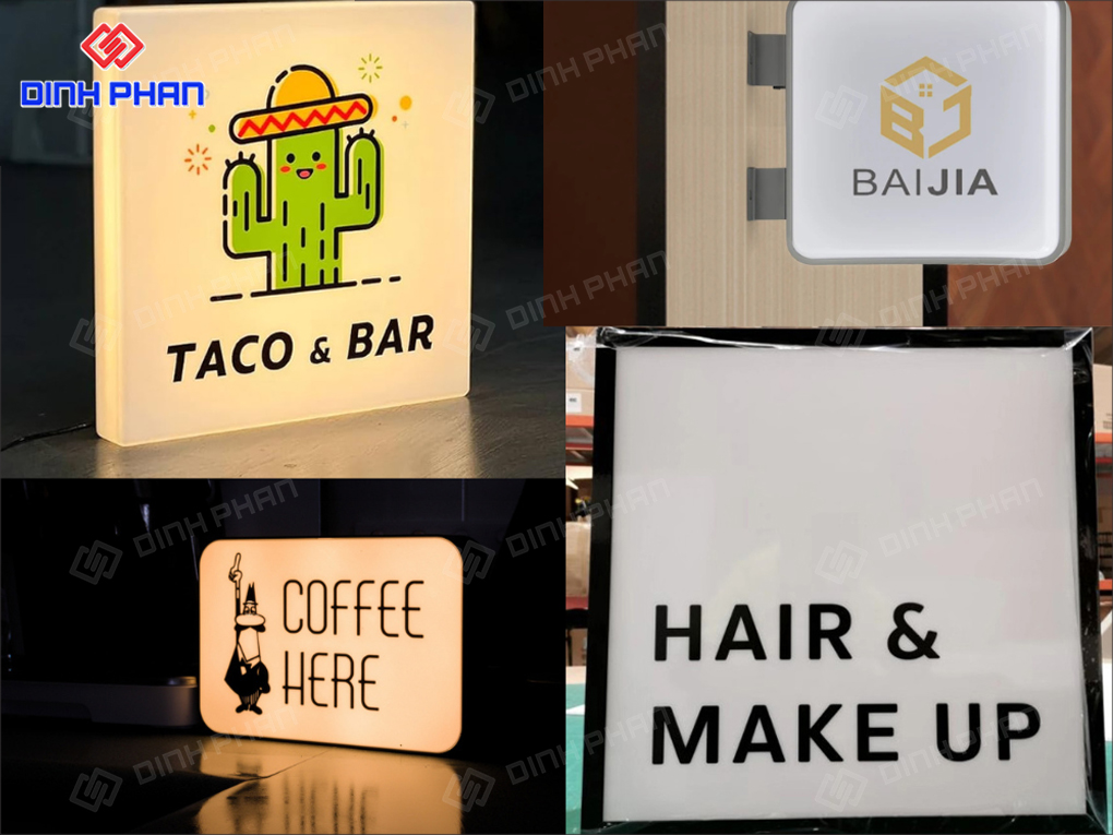 15+ Mẫu Biển Vẫy Vuông, Chữ Nhật Hiện Đại, Ấn Tượng 15+ Mẫu Biển Vẫy Vuông, Chữ Nhật Hiện Đại, Ấn Tượng