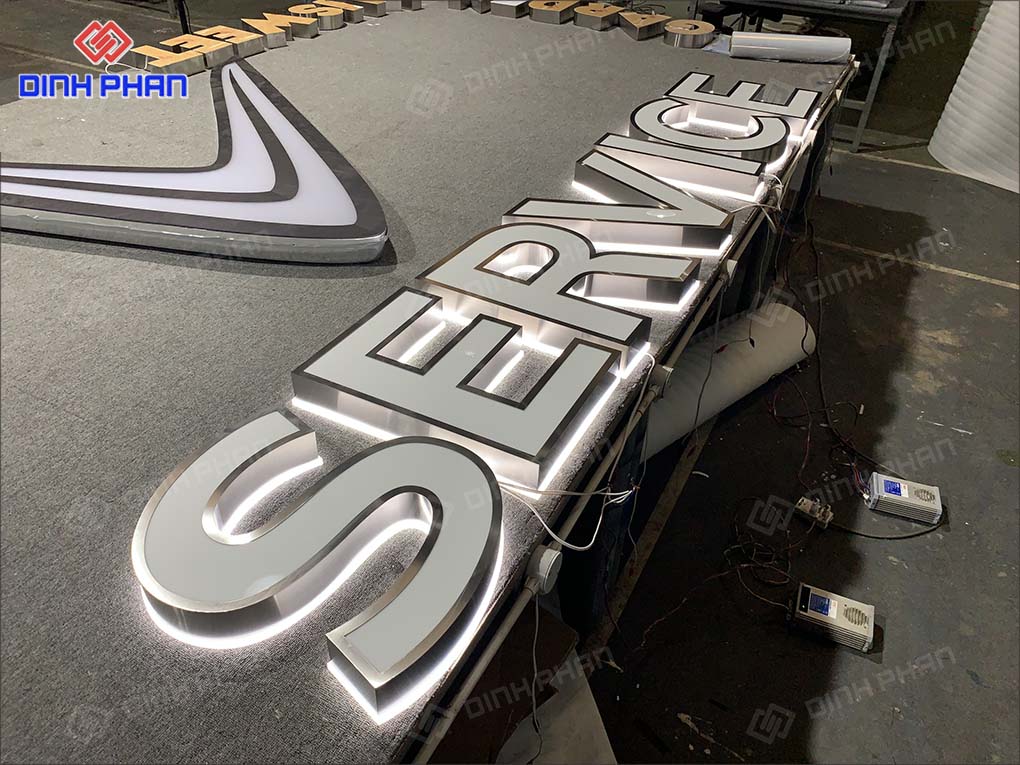 Gia Công Chữ Inox Mặt Mica Theo Yêu Cầu, Giá Rẻ Gia Công Chữ Inox Mặt Mica Theo Yêu Cầu, Giá Rẻ