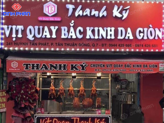 20+ Mẫu Biển Quảng Cáo Vịt Quay Độc Đáo, Hút Khách
