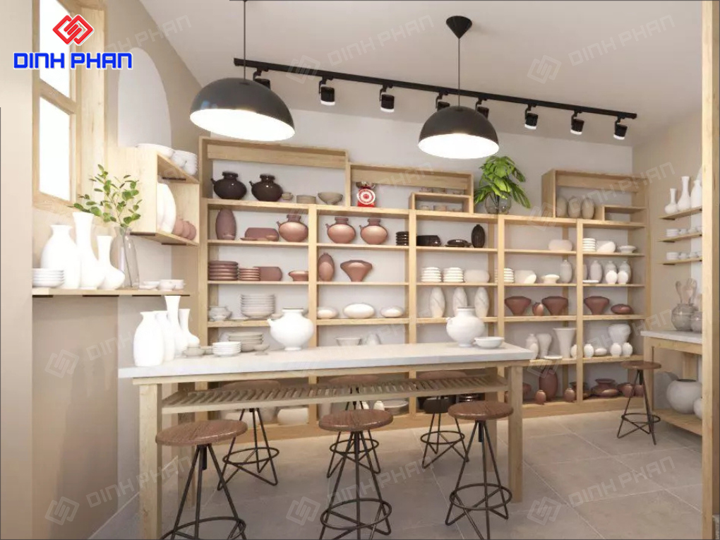 10+ Mẫu Thiết Kế Cửa Hàng Gốm Sứ Sang Trọng, Tinh Tế 10+ Mẫu Thiết Kế Cửa Hàng Gốm Sứ Sang Trọng, Tinh Tế