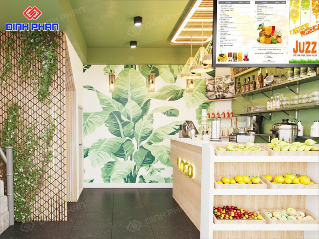 20+ Mẫu Thiết Kế Cửa Hàng Hoa Quả Nổi Bật, Thu Hút