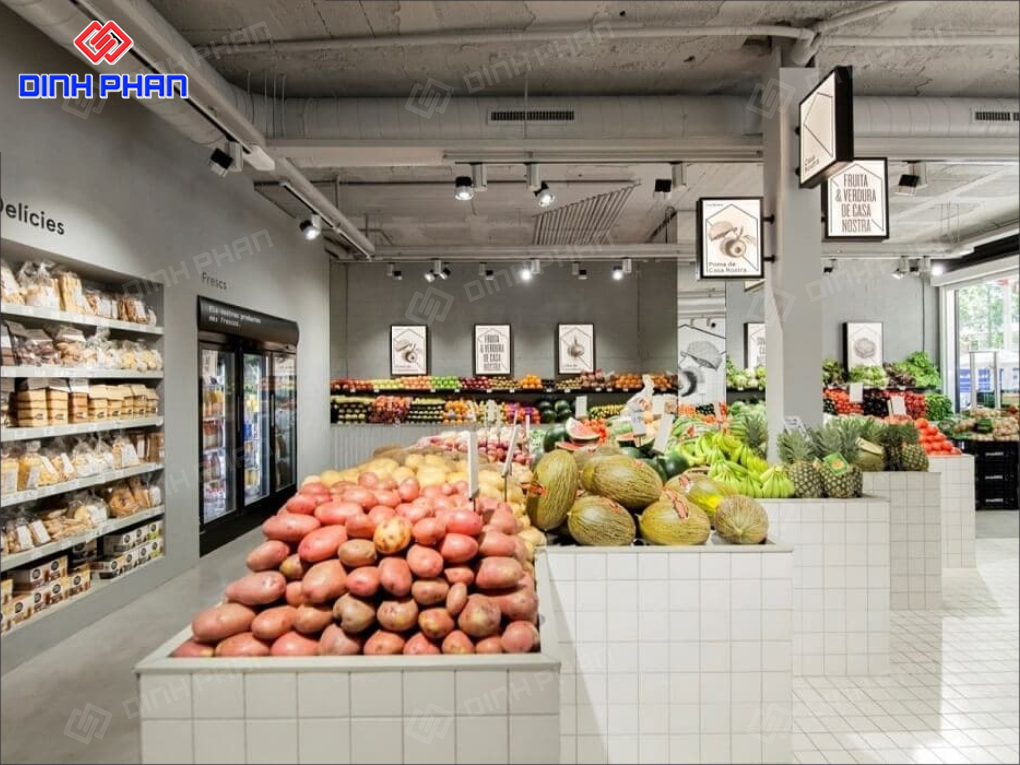 20+ Mẫu Thiết Kế Cửa Hàng Hoa Quả Nổi Bật, Thu Hút