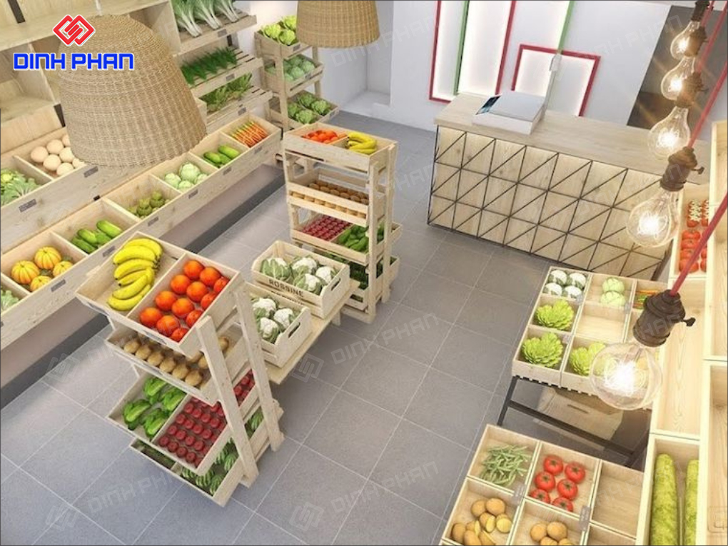 20+ Mẫu Thiết Kế Cửa Hàng Hoa Quả Nổi Bật, Thu Hút