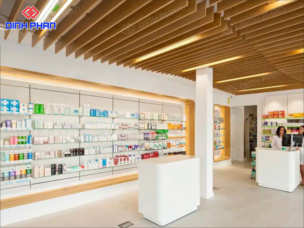 Thiết Kế Cửa Hàng Thực Phẩm Chức Năng Trọn Gói, Tối Ưu Thiết Kế Cửa Hàng Thực Phẩm Chức Năng Trọn Gói, Tối Ưu