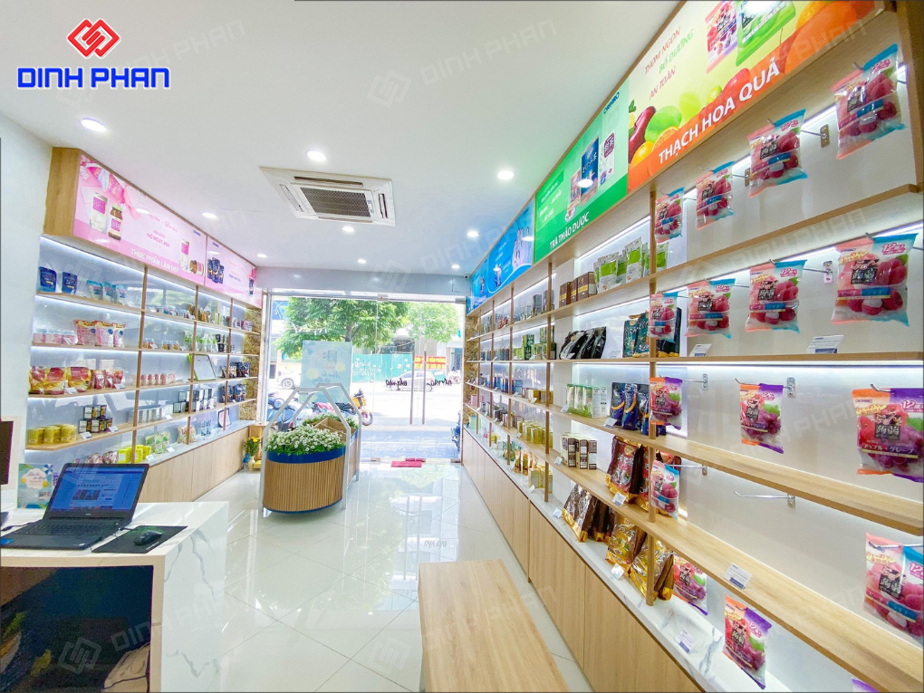 Thiết Kế Cửa Hàng Thực Phẩm Chức Năng Trọn Gói, Tối Ưu Thiết Kế Cửa Hàng Thực Phẩm Chức Năng Trọn Gói, Tối Ưu