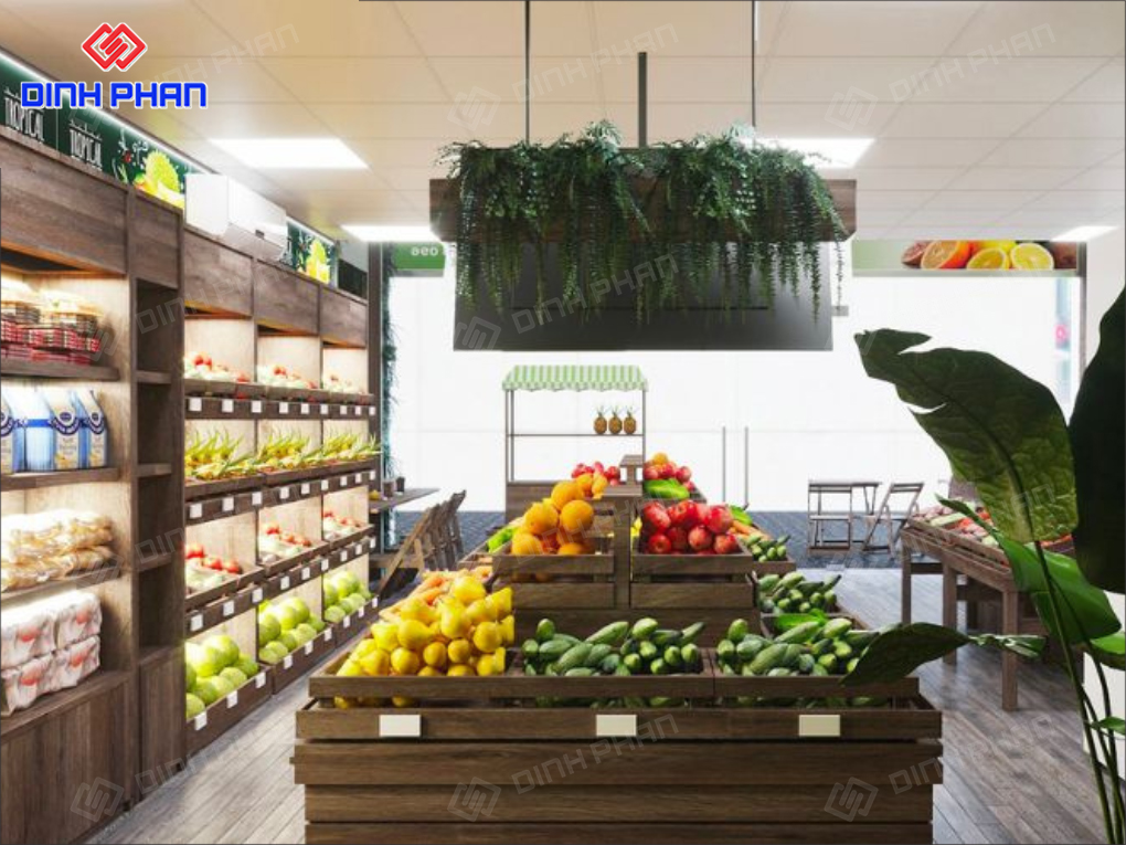 15+ Mẫu Thiết Kế Cửa Hàng Thực Phẩm Sạch Đẹp, Hiện Đại