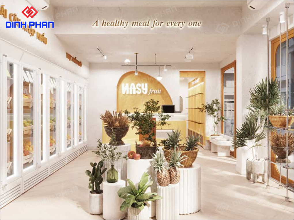 15+ Mẫu Thiết Kế Cửa Hàng Thực Phẩm Sạch Đẹp, Hiện Đại