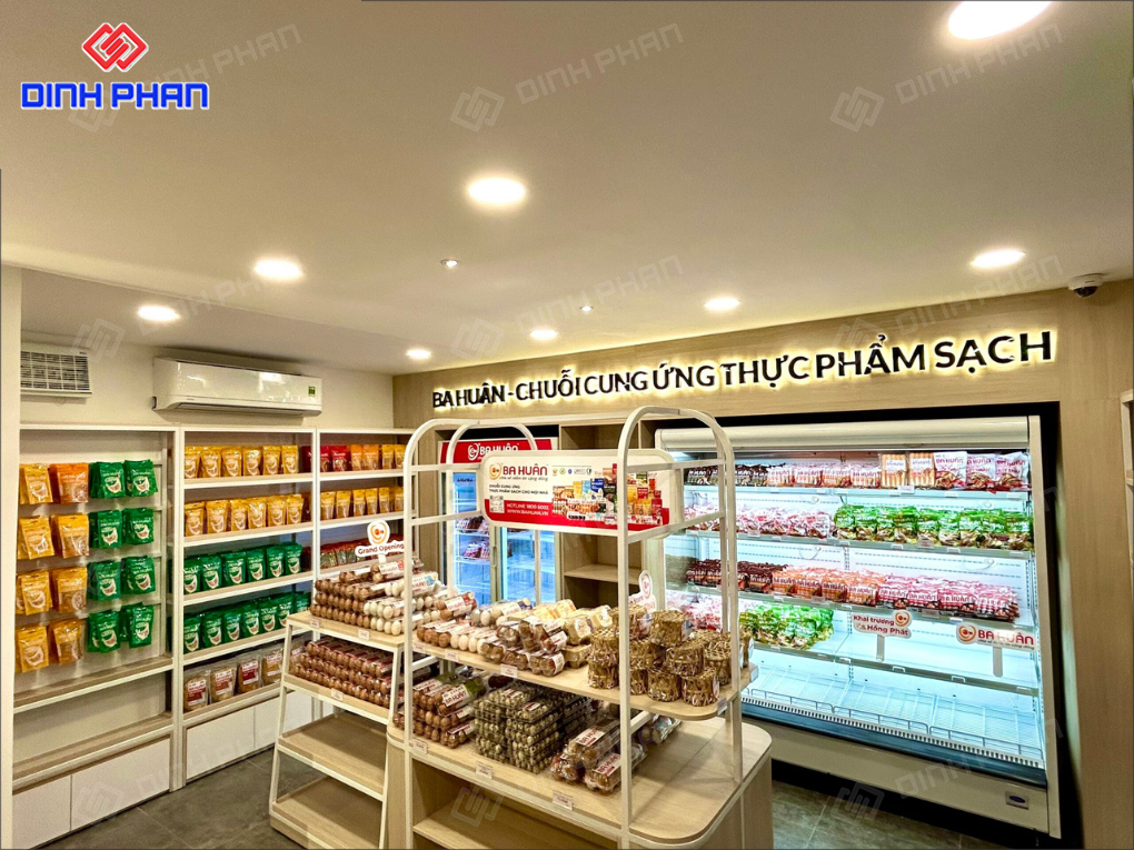 15+ Mẫu Thiết Kế Cửa Hàng Thực Phẩm Sạch Đẹp, Hiện Đại