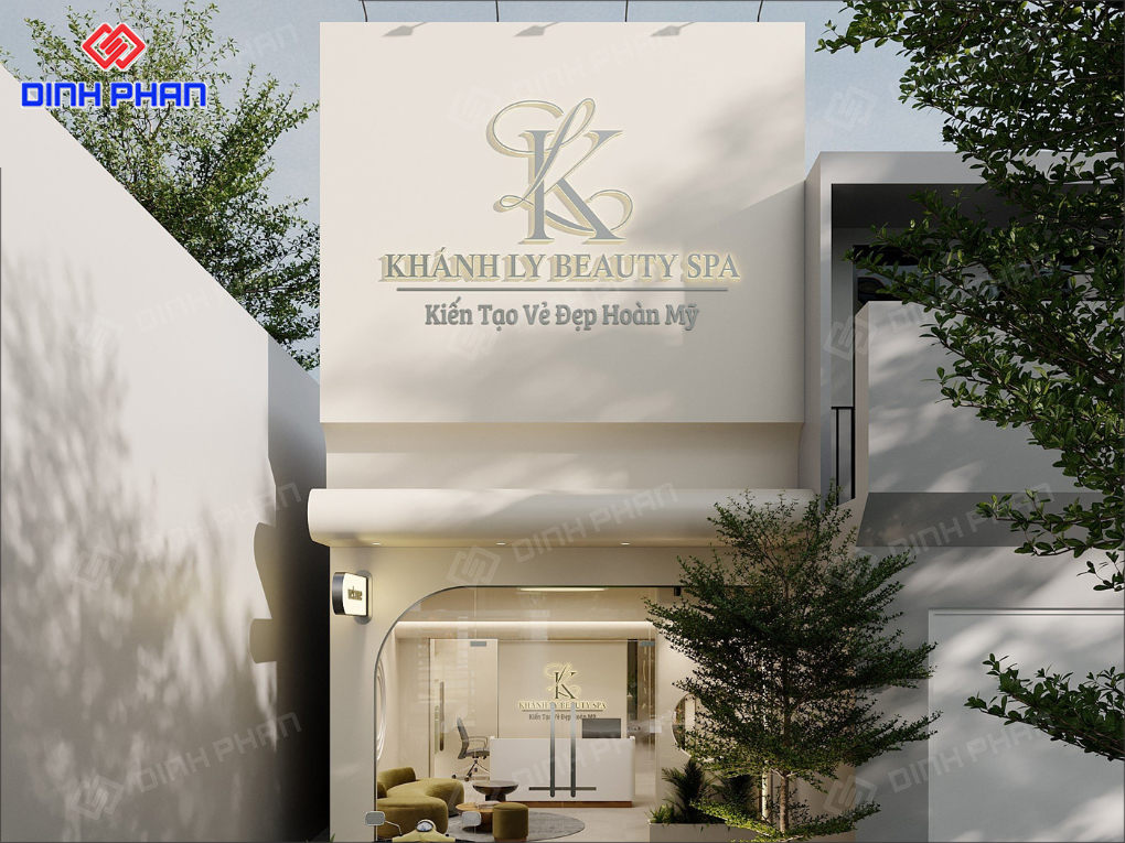 Thiết Kế Mặt Tiền Spa Đẹp Ấn Tượng, Thi Công Trọn Gói Thiết Kế Mặt Tiền Spa Đẹp Ấn Tượng, Thi Công Trọn Gói