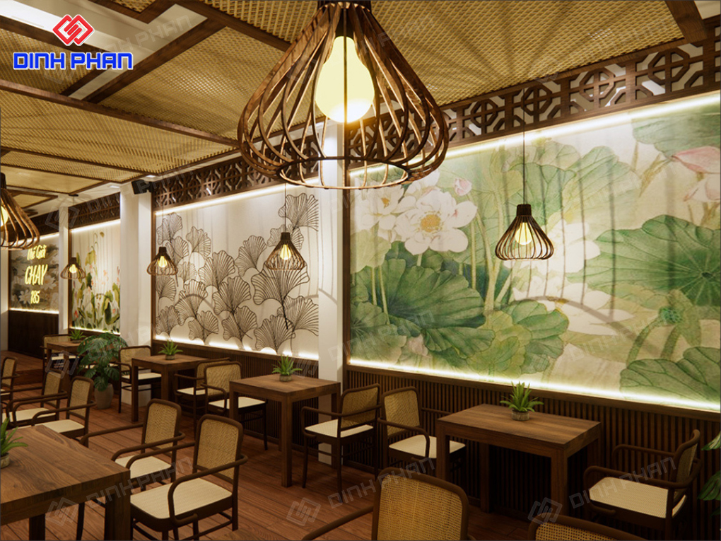 20+ Mẫu Thiết Kế Nhà Hàng Chay Tinh Tế, Thanh Tịnh 20+ Mẫu Thiết Kế Nhà Hàng Chay Tinh Tế, Thanh Tịnh