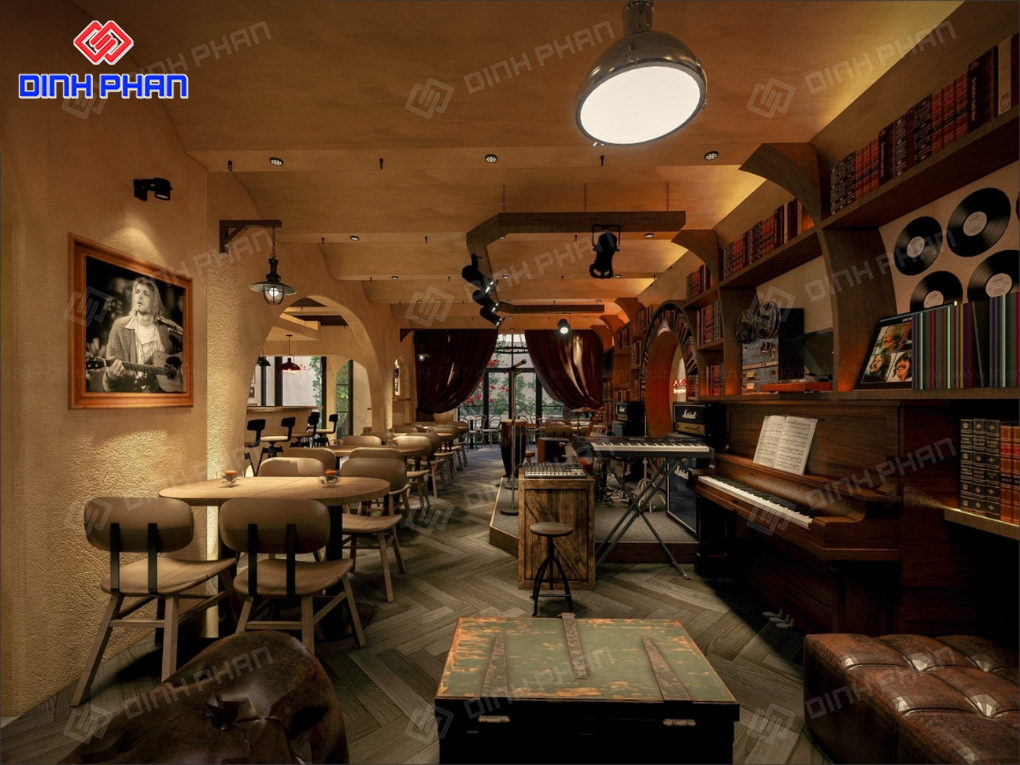 15+ Mẫu Thiết Kế Quán Cafe Acoustic Ấn Tượng, Hút Khách 15+ Mẫu Thiết Kế Quán Cafe Acoustic Ấn Tượng, Hút Khách