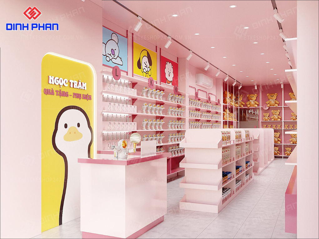 Thiết Kế Shop Phụ Kiện Quà Tặng Độc Đáo, Thu Hút Thiết Kế Shop Phụ Kiện Quà Tặng Độc Đáo, Thu Hút