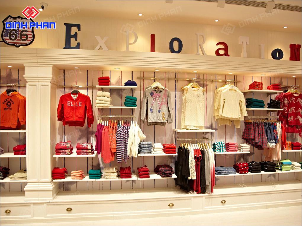 25+ Mẫu Thiết Kế Shop Quần Áo Trẻ Em Đẹp, Thời Thượng