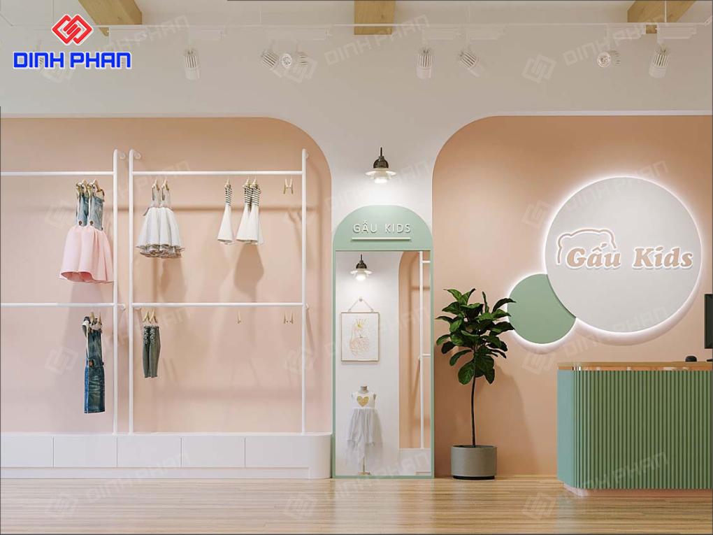25+ Mẫu Thiết Kế Shop Quần Áo Trẻ Em Đẹp, Thời Thượng