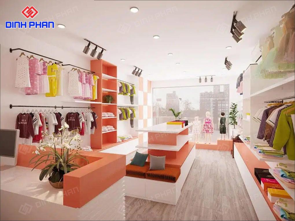 25+ Mẫu Thiết Kế Shop Quần Áo Trẻ Em Đẹp, Thời Thượng