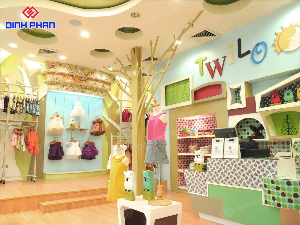 25+ Mẫu Thiết Kế Shop Quần Áo Trẻ Em Đẹp, Thời Thượng