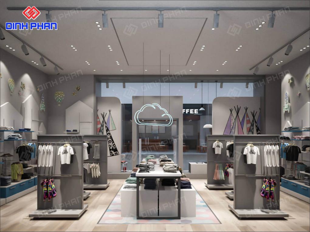 25+ Mẫu Thiết Kế Shop Quần Áo Trẻ Em Đẹp, Thời Thượng