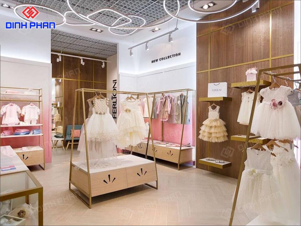 25+ Mẫu Thiết Kế Shop Quần Áo Trẻ Em Đẹp, Thời Thượng