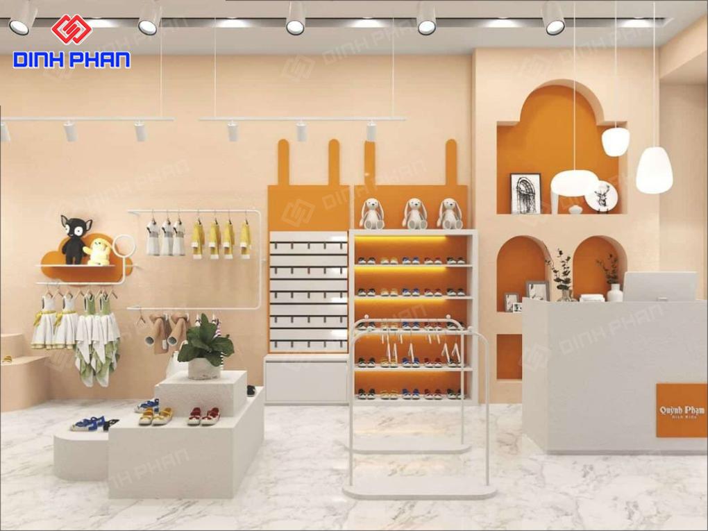 25+ Mẫu Thiết Kế Shop Quần Áo Trẻ Em Đẹp, Thời Thượng