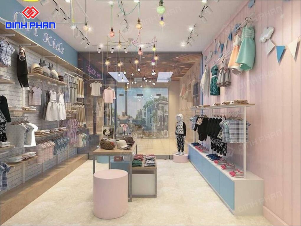 25+ Mẫu Thiết Kế Shop Quần Áo Trẻ Em Đẹp, Thời Thượng