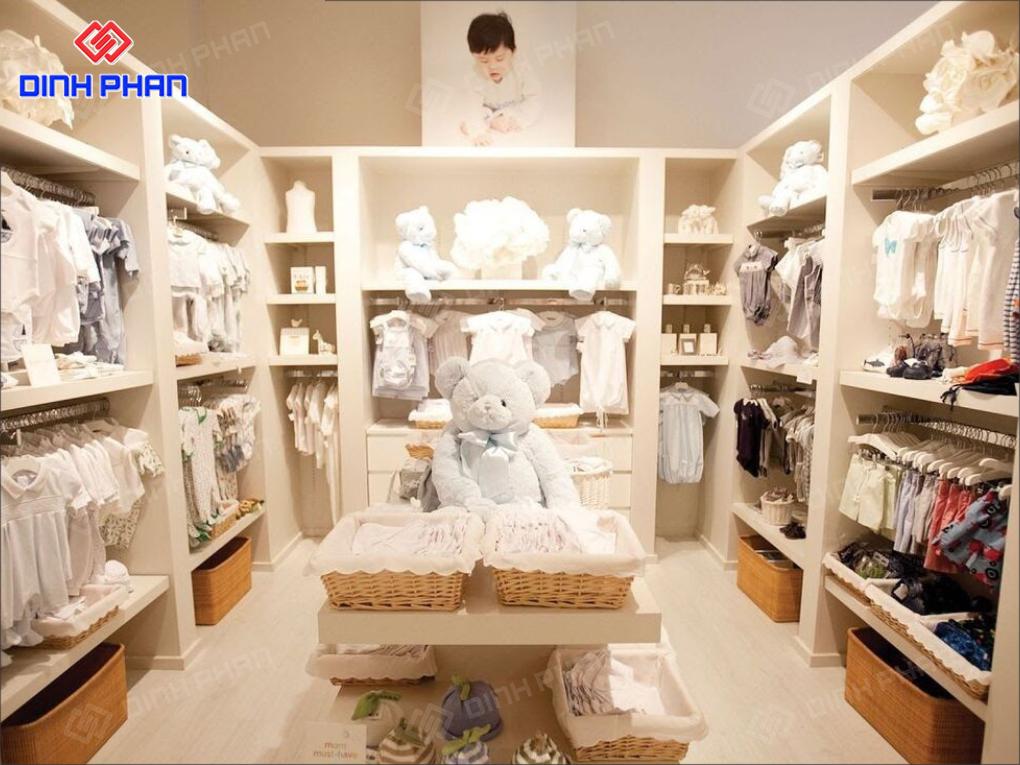 25+ Mẫu Thiết Kế Shop Quần Áo Trẻ Em Đẹp, Thời Thượng