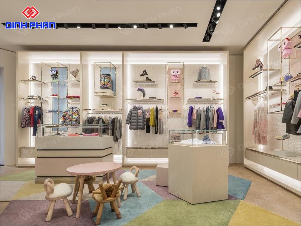 25+ Mẫu Thiết Kế Shop Quần Áo Trẻ Em Đẹp, Thời Thượng