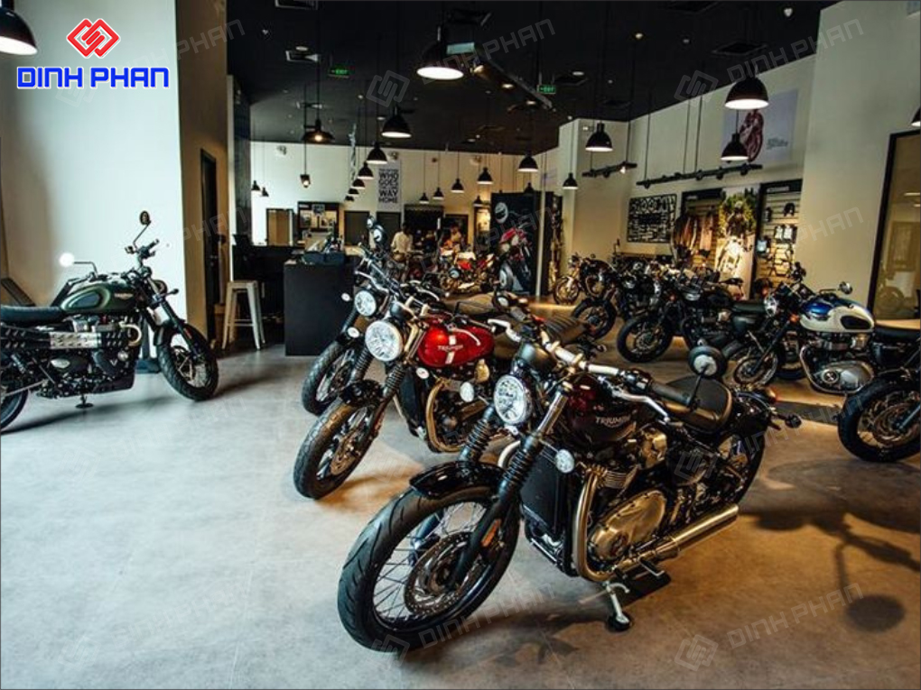 Thiết Kế Showroom Xe Máy Phong Cách, Chuyên Nghiệp Thiết Kế Showroom Xe Máy Phong Cách, Chuyên Nghiệp