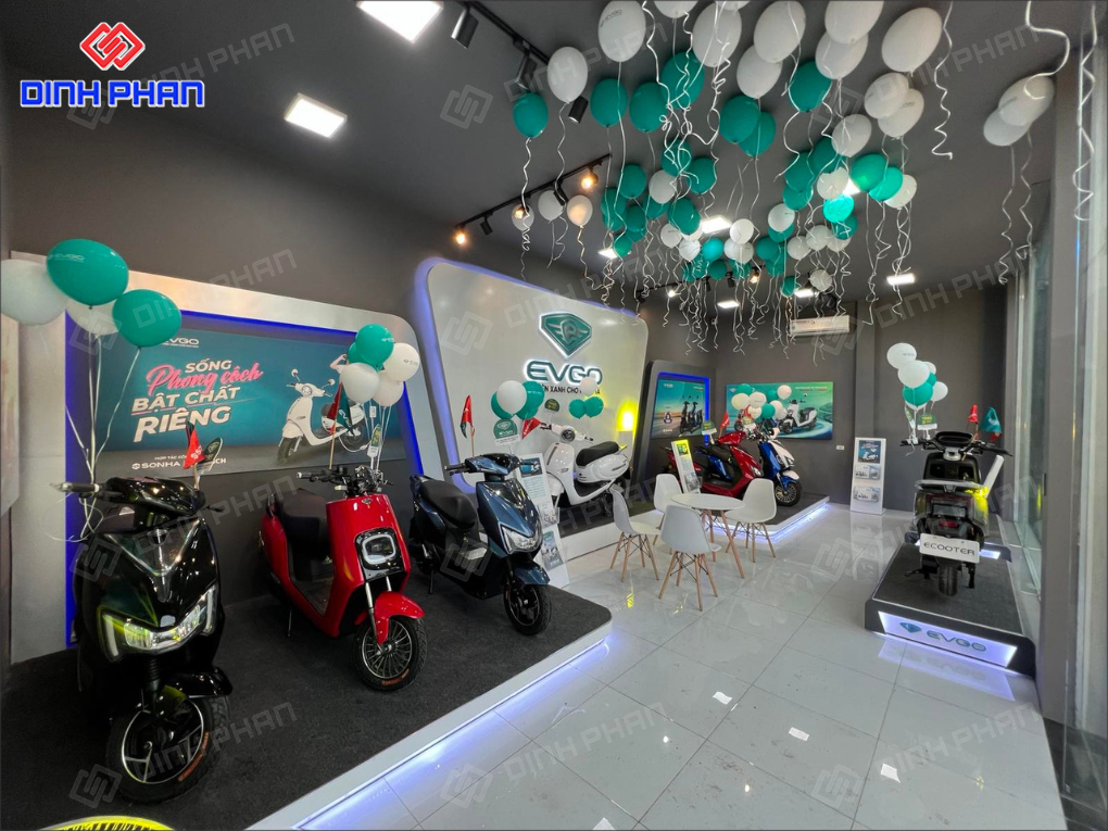 Thiết Kế Showroom Xe Máy Phong Cách, Chuyên Nghiệp Thiết Kế Showroom Xe Máy Phong Cách, Chuyên Nghiệp