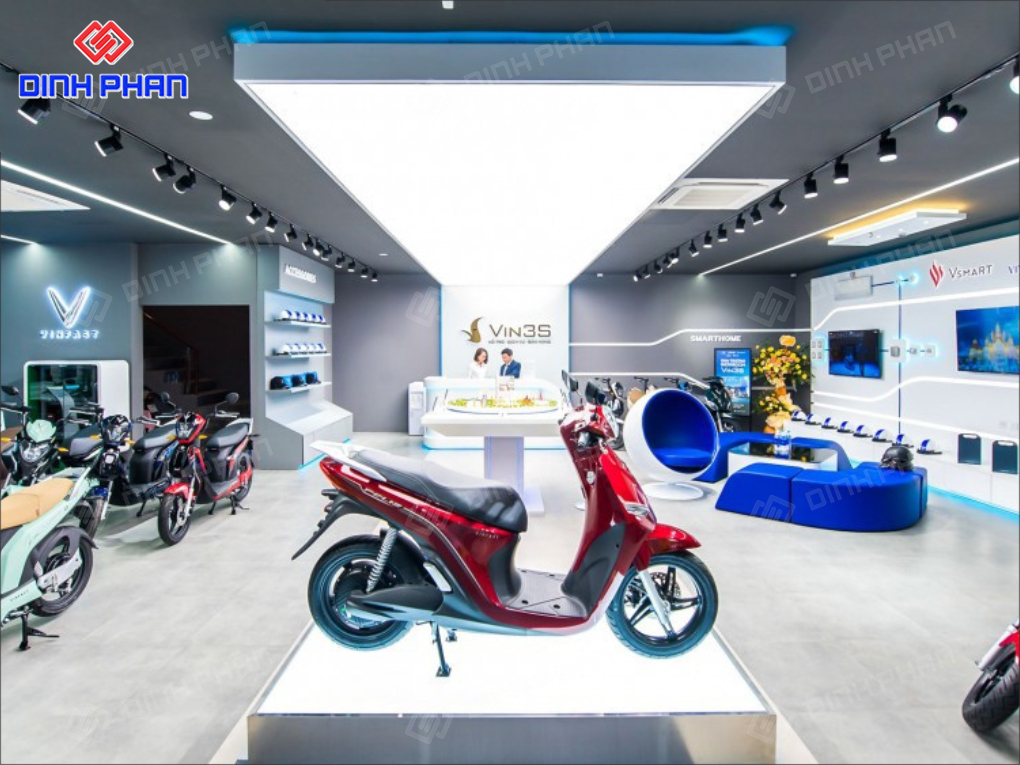 Thiết Kế Showroom Xe Máy Phong Cách, Chuyên Nghiệp Thiết Kế Showroom Xe Máy Phong Cách, Chuyên Nghiệp