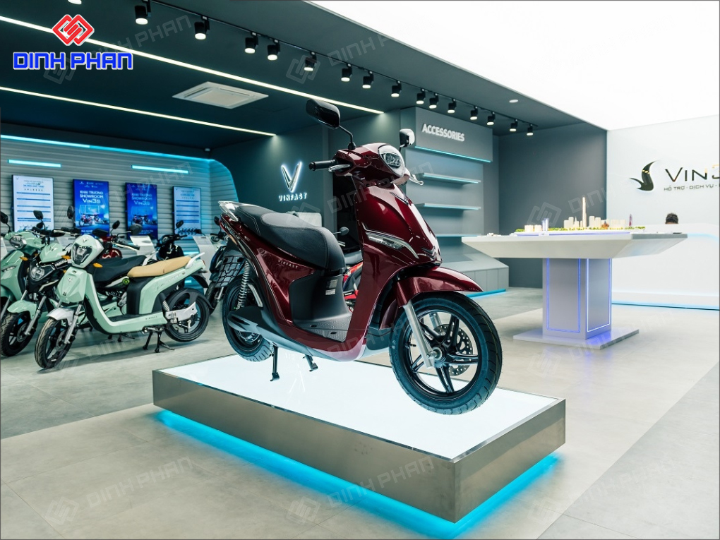 Thiết Kế Showroom Xe Máy Phong Cách, Chuyên Nghiệp Thiết Kế Showroom Xe Máy Phong Cách, Chuyên Nghiệp