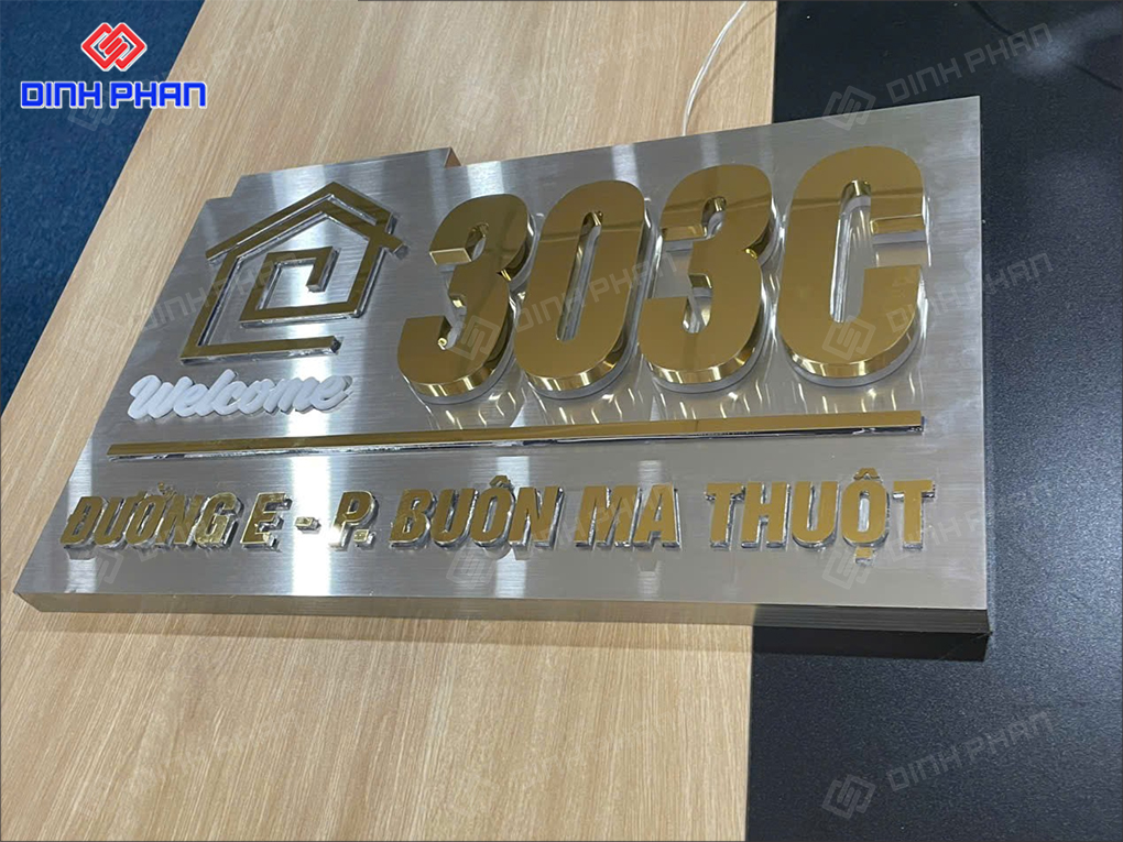 làm biển số nhà tại Đắk Lắk