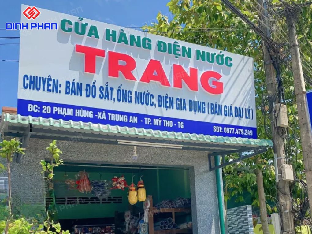 Bảng hiệu điện nước