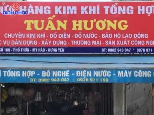 Bảng hiệu điện nước
