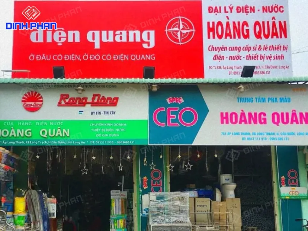 Bảng hiệu điện nước