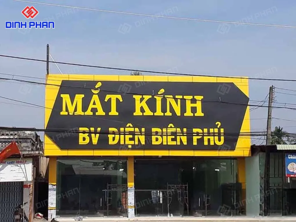 Bảng hiệu kính mắt