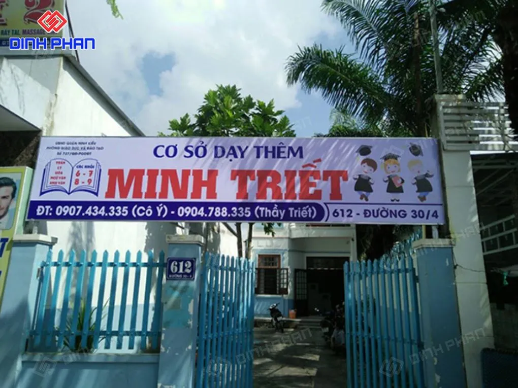 Bảng hiệu lớp dạy thêm