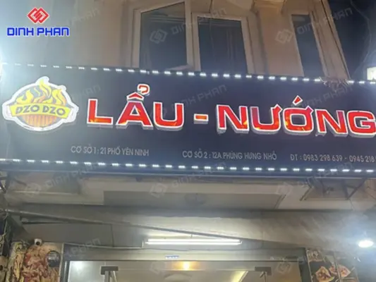 Biển lẩu nướng