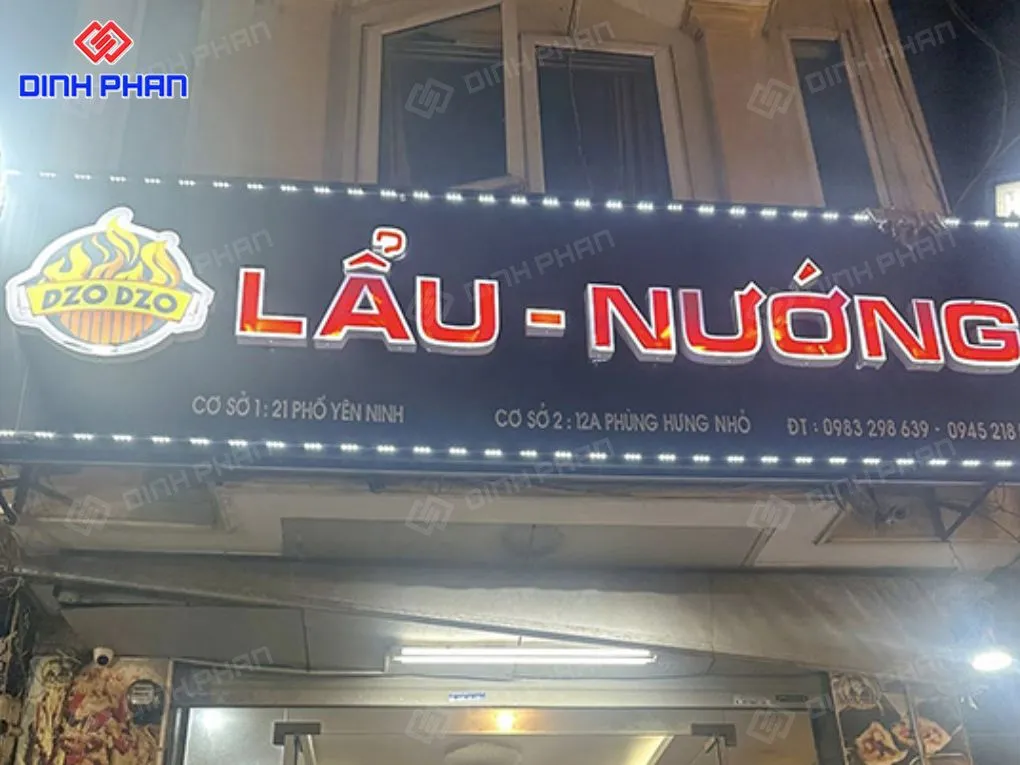 Biển lẩu nướng