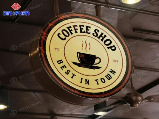 Biển vẫy cafe là gì? Cách chọn biển đẹp, nổi bật cho quán