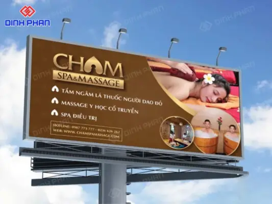 Làm bảng hiệu massage